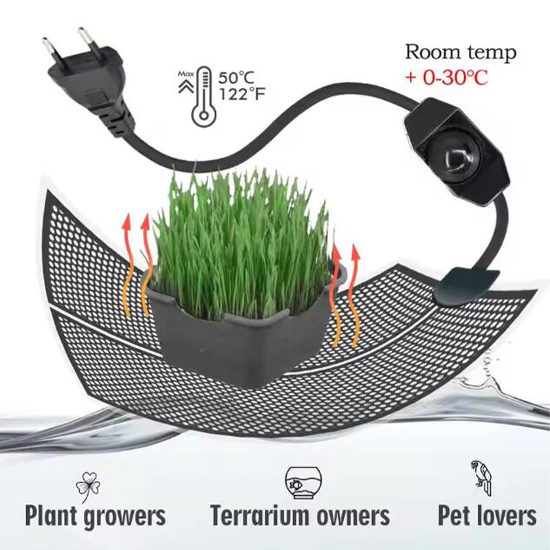 Planted Aquarium Heater - 5-20W Sürüngen Isıtma Matı Bitki Isıtma