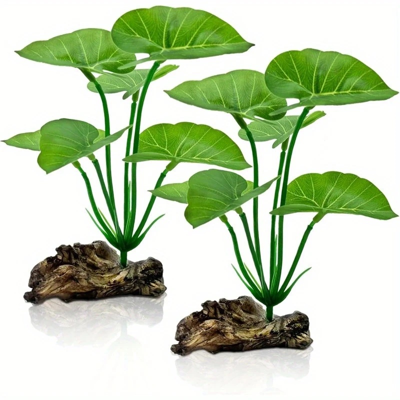 Planted Aquarium Maintenance - 1 adet Yapay Akvaryum Bitkileri Gerçekçi