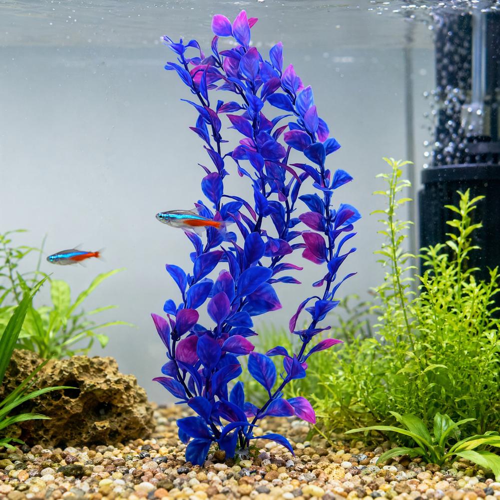 Planted Aquarium For Goldfish - Yapay Su Bitkileri Ağırlıklı Çakıl Tabanlı