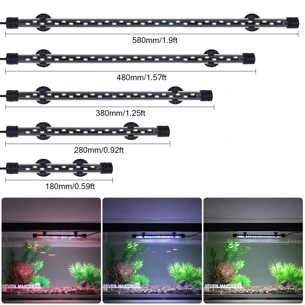 Aquarium Plant Growth - Akvaryum Işık LED Bitki Büyümek Lamba