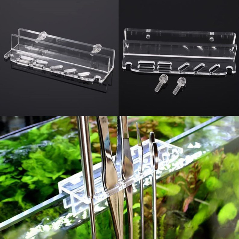 Planted Aquarium Maintenance - Akvaryum Bitki Araçları Depolama Rafı Akrilik