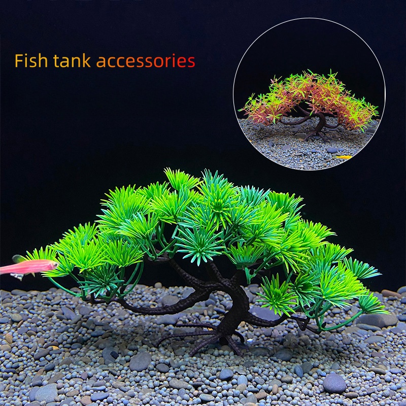 Planted Aquarium For Goldfish - Akvaryum bonsai ağacı, bitki, balık tankı