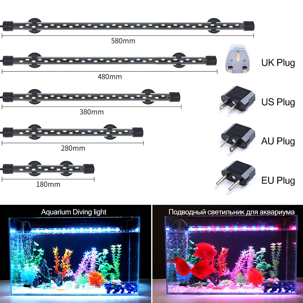 Aquarium Plant Growth - 90-260 V Akvaryum Işık LED Su