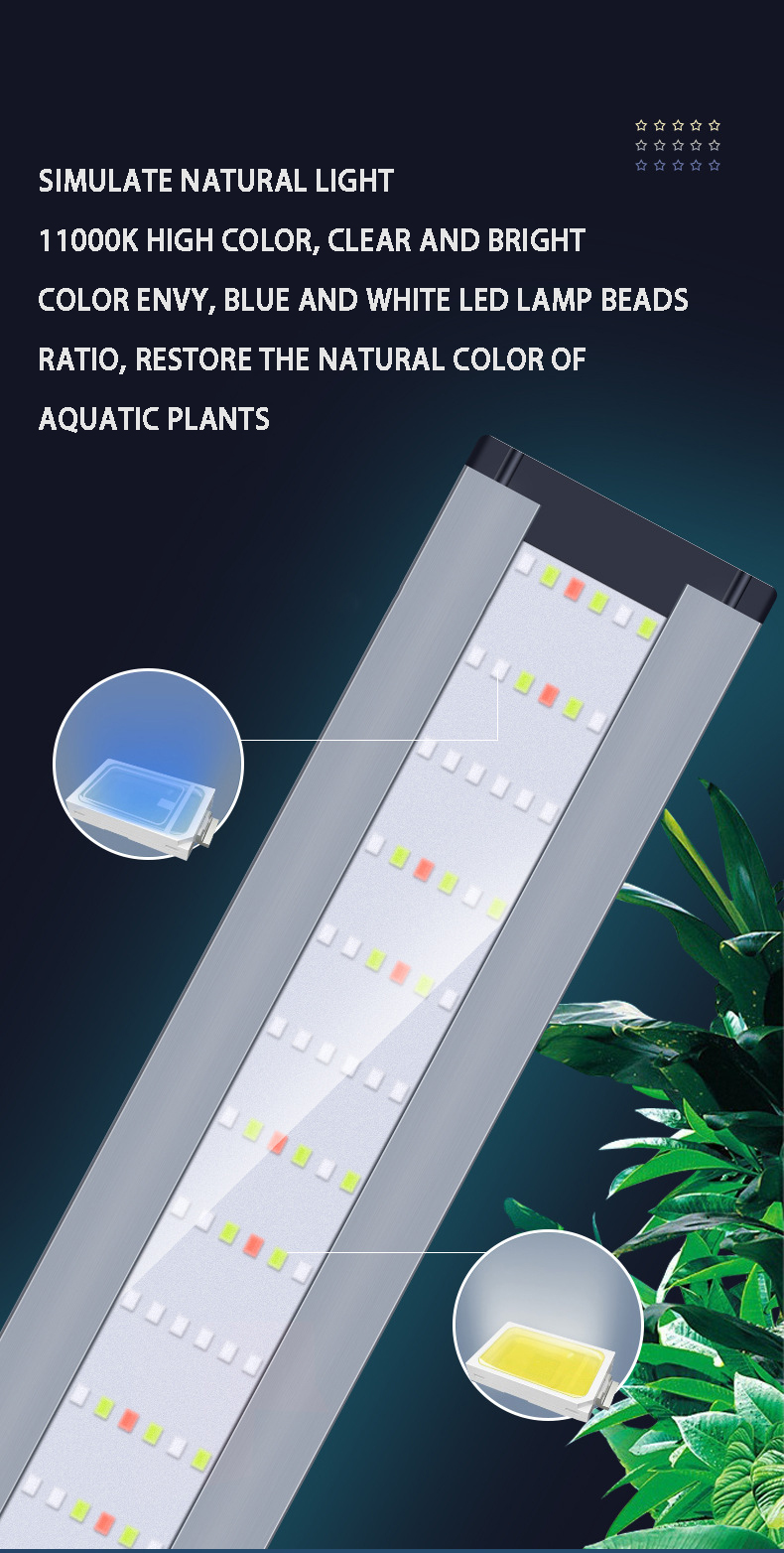 Akvaryum LED ışıkları alüminyu - Aquarium Plant Red incelemesi ve fiyatı