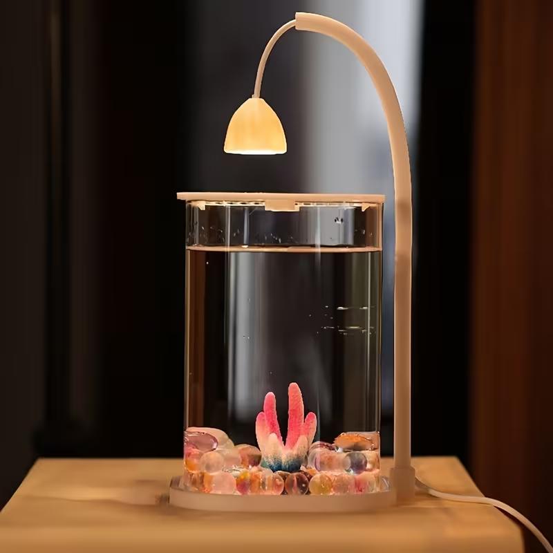 360 °   Panoramik Şeffaf Masaü - Planted Aquarium For Goldfish incelemesi ve fiyatı