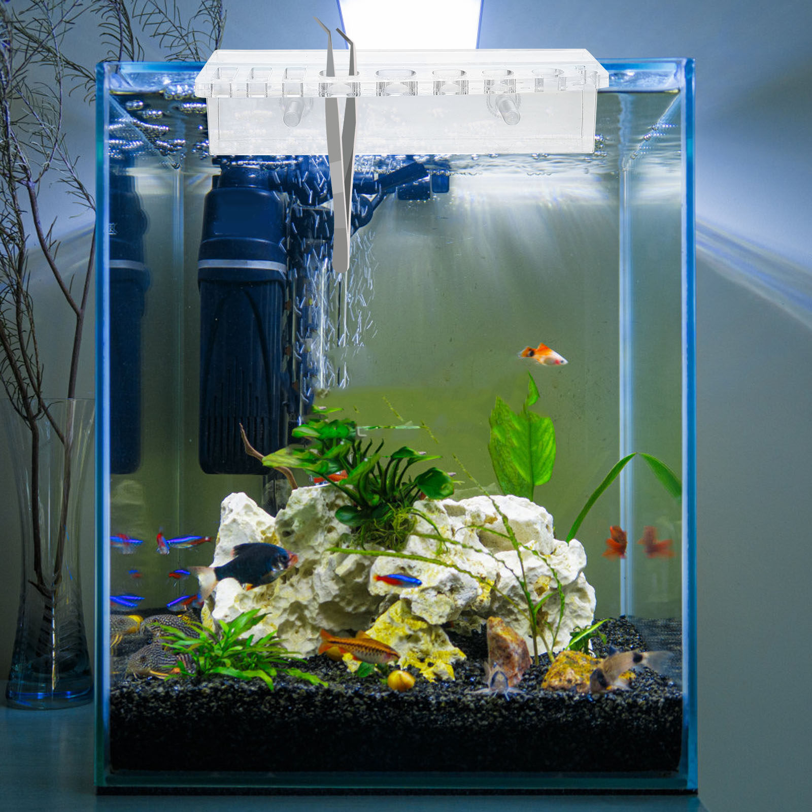 Akvaryum Alet Tutucu Akrilik B - Planted Aquarium Maintenance incelemesi ve fiyatı