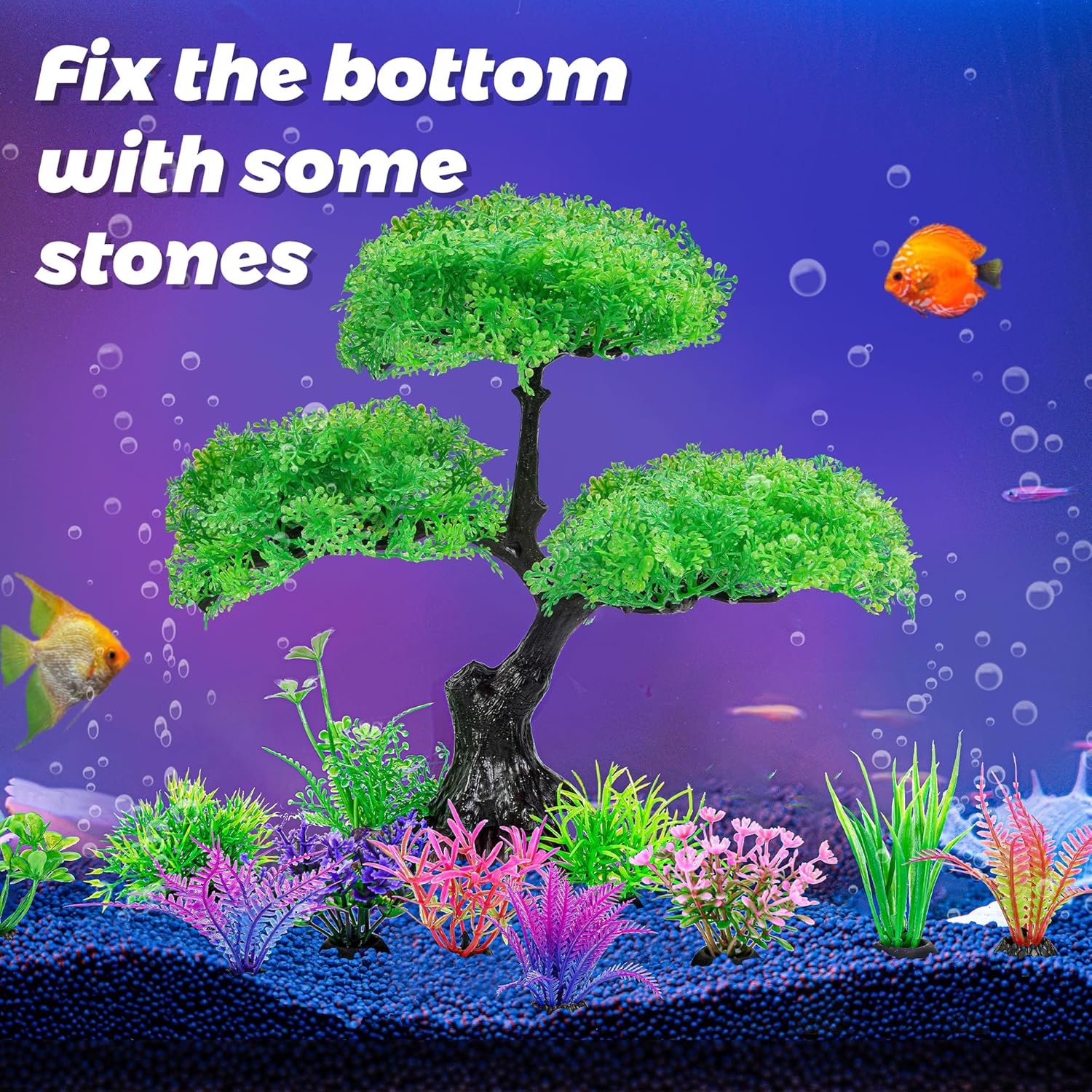 11/10 adet Akvaryum Yapay Plas - Planted Aquarium For Goldfish incelemesi ve fiyatı