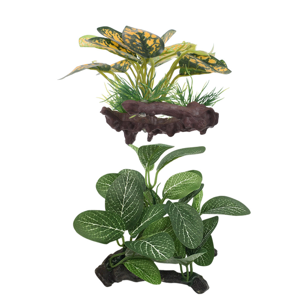 2 adet gerçekçi yapay akvaryum - Planted Aquarium For Goldfish incelemesi ve fiyatı