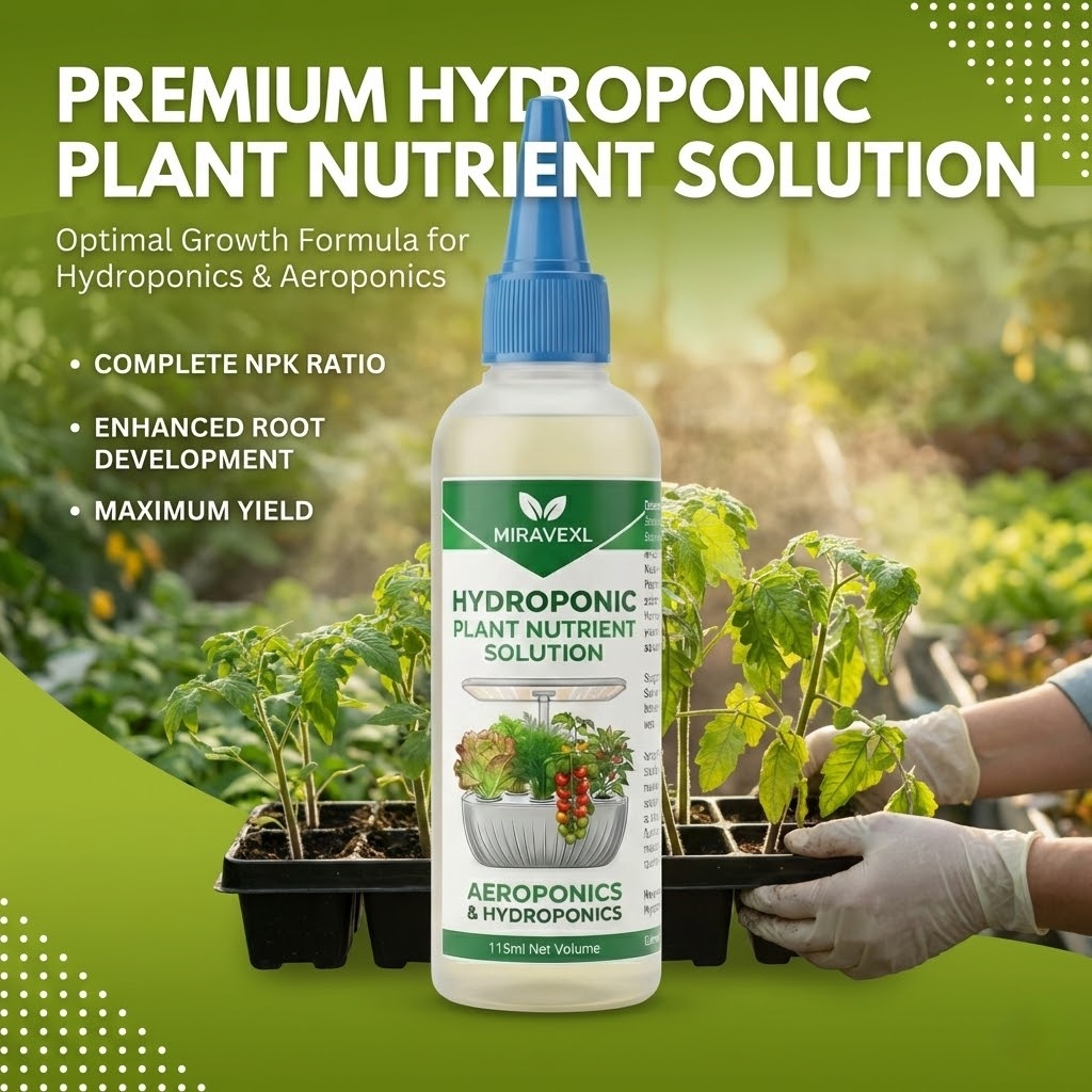 MIRAVEXL 115ml Topraksız Sıvı  - Liquid Fertilizer All In incelemesi ve fiyatı