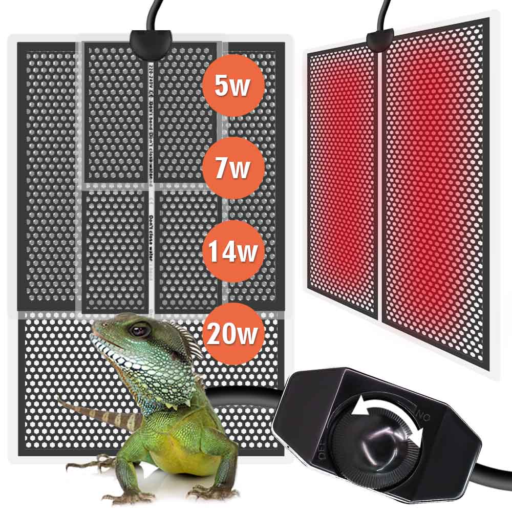 5/7/14/20W sürüngen isı Mat bi - Planted Aquarium Heater incelemesi ve fiyatı
